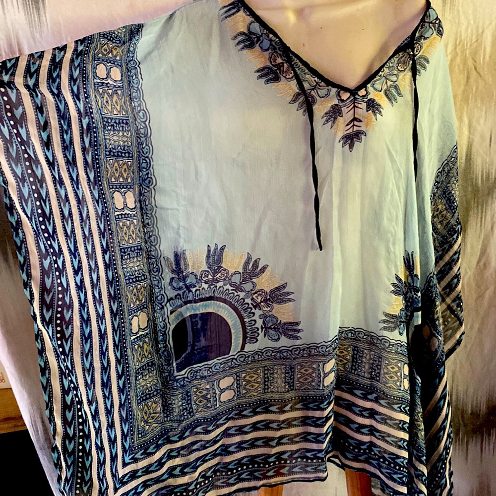 BCBG sheer cover up